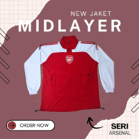 Jaket Olahraga Arsenal Outdoor Bahan Lotto 100% Original Nyaman untuk Aktivitas Luar Ruangan Seri Ar