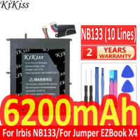6200mAh KiKiss Battery 0154200P HW-3487265 31152200P NV-2874180-2S For Irbis NB133 NB131 For Jumper EZBook X4 N14W TH140A AK14