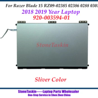 StoneTaskin Original TMP3443 920-003594-01 For Razer Blade 15 RZ09-02385 02386 0288 0301 touchpad mouse board Silver w cable