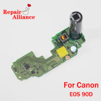 New Flash board Bottom circuit charge PCB Repair parts for Canon EOS 90D SLR camera
