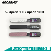 Aocarmo For Sony Xperia 1 III / 10 III X1iii X10iii Mark3 Power On/Off Switch Fingerprint Button Touch ID Flex Cable Replacement