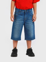 กางเกงขาสั้นเด็กผู้ชาย คอลเลคชั่น Lee Bear ทรง Shorts สียีนส์