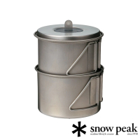 【Snow Peak】MiniSolo 鈦金屬個人鍋(SCS-004TR)