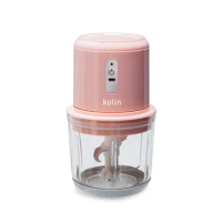 【Kolin 歌林】無線玻璃食物調理機KJE-MN601P(USB充電/果汁機/研磨機/絞肉機/切碎機)