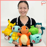 ตุ๊กตาPikachu Ditto Zenigame  ตุ๊กตาCabigon ลิขสิทธิ์แท้%  โปเกมอน Pokemon