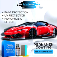 Nano ceramic 9H permanen coating Si02 Gloss like diamond real 9H film protection Rolland realcoat 9h