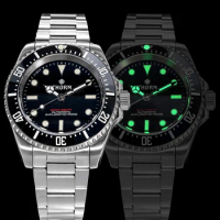 Thron BB58 Watch Titanium NH35 Movement Sapphire 40mm Ceramic Bezel Helium Valve 30Bar Dive Automatic Mechanical Wristwatch