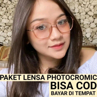 Kacamata photocromic Antiradiasi Bluecromic Minus 8830