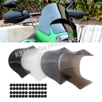 Motorcycle Accessories Quarter Fairing Windshield Protection Lip Windscreen Wind Shield For Harley Dyna Sportster Softail