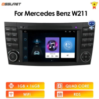 Android 10 Auto Dvd-speler Voor Mercedes Benz E-Klasse W211 E200 E220 E300 E350 Stereo Ontvanger Radio Octa core Auto Multimidia