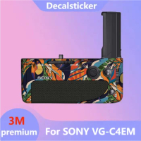 For SONY VG-C4EM Anti-Scratch Camera Handle Sticker Protective Film Body Protector Skin suitable for SONY A7M4 A7R4 A7S3 A9 II