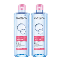 【LOREAL Paris 巴黎萊雅】三合一卸妝潔顏水 任選2入組(保濕型/清爽型)