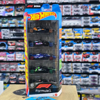 HOT WHEELS FORMULA 1 F1 5 PACK MCLAREN ALPINE VISA KICK SAUBER MONEYGRAM
