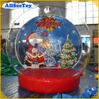 Inflatable Christmas Snow Globe Giant Life Human Size Snow Globe Christmas Decoration Photo Snow Globe
