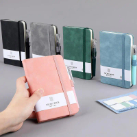 Buku Agenda Notebook Tali A6 Kecil Hardcover Notebook Korea 7033