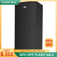 Commercial Cool Upright Freezer, Stand Up Freezer 5 Cu Ft with Reversible Door, Black
