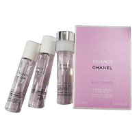 Chanel Chance Eau Tendre 粉紅甜蜜版淡香水行動版 3x20ml 替換蕊