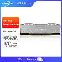 WALRAM Gaming Desktop Memory PC4-25600 19200 288Pin DIMM DDR4 RAM 8GB 16GB 32GB DDR4 3200MHz 2666MHz 3600 2400MHz