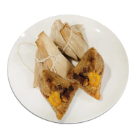 【好神】知名大廠北部粽蛋黃鮮肉粽子10顆組(180g/顆)