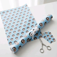 Kertas Kado Custom Wajah Foto Wrapping Paper Custom Murah Bungkus Kado