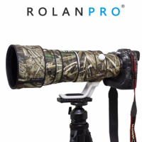 ROLANPRO Waterproof Lens Coat For Canon RF100-300mm F2.8L IS USM Protective Case Camouflage Rain Cover Guns Sleeve RF100-300