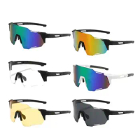 Universal Windproof Cycling Glasses Golf Softball Running Outdoor Sports Bike Glasses Polarized Dustproof Sunglasses supplies