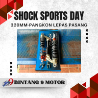 SHOCK SPORTS DAY TABUNG PANGKON LEPAS PASANG 320MM-BINTANG SEMBILAN MOTOR
