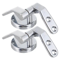 Toilet Lid Hinge Bezel Wc Seat Holder Fixing Replacement Soft Close Round Hinges Home Cover Bracket