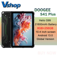 DOOGEE R20 Rugged Tablet PC 4G 20GB(8+12) 256GB 10.4 inch 2.4K Display 21600mAh 33W Helio G99 Dual SIM Global Version Android 13