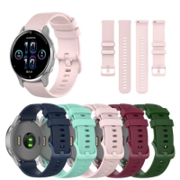 Silicone Original Strap For Garmin Vivomove Sport Venu 2 Plus Smart Watch Bracelet For Vivo WATCH 2 Xiaomi S1 TicWatch GTK GTA