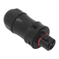 Waterproof Micro Inverter Male Connector 3 Pin Waterproof Power for Hoymiles Deye Electrical Auxiliary Materials 500V