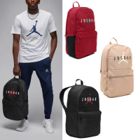 【NIKE 耐吉】後背包 Jordan Backpack 13吋 多夾層 喬丹 筆電包 雙肩包 背包 單一價(JD2413006AD-005)