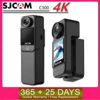 SJCAM C300 Pocket Action Camera 4K 30FPS 6-Axis GYRO Image Stabilization Super Night Vision 5G WiFi Remote Webcam Sports DV Cam