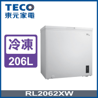 TECO東元 206公升 上掀式單門臥式變頻冷凍櫃(RL2062XW)