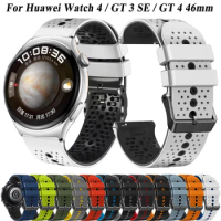 22mm Wristband Strap For HUAWEI Watch 4 Pro Buds GT3 SE Silicone Watchband for Huawei GT 2 3 GT4 46mm Bracelet Watch4 Sport Band