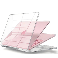 Sarung lutsinar berfin untuk MacBook Neo 13 inci (2026, A3404). Sarung pelindung keras untuk laptop 