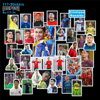 40 ชิ้น/เซ็ต ฟุตบอล บาสเก็ตบอล ดารา Cristiano Ronaldo สติ๊กเกอร์รูปถ่าย Pele Lionel Messi Zinedine Z