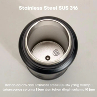 Stainless Steel Cangkir Tumbler Kopi 1000ml Stainless Steel Portabel Botol Minum Aesthetic Termos Po