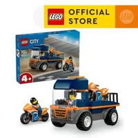 LEGO City 60491 Motorcycle Transporter (88 Pieces), Building Block, Toys, Bricks