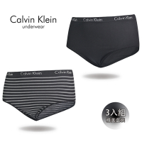 Calvin Klein 女內褲 高彈力棉質三角褲/CK內褲-盒裝三入組