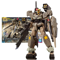 Bandai ของแท้ดั้งเดิม ชุดโมเดลกันดั้ม HGGBM 1/144 Gundam 00 Command Qan[T] คอลเลกชันทะเลทราย โมเดลแอ