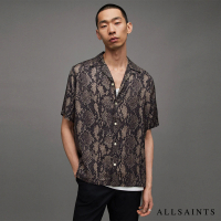 【ALLSAINTS】RATTLE 短袖夏威夷印花襯衫Black MS059Z(舒適版型)