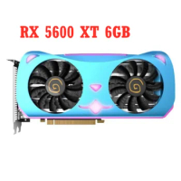 RX 5600 XT 6G D6 Graphics Card YESTON For AMD Radeon RX5600XT 6GB GPU Cards 192bit 7nm used