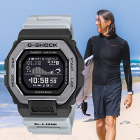 CASIO 卡西歐 G-SHOCK 衝浪藍芽智慧型手錶 母親節送禮推薦 GBX-100TT-8