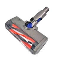 Floor Brush Head Fluffy Electric for Dyson V7 V8 V10 V11 V15 Vacuum Cleaner Parts Roller Brush Replacement Accessories