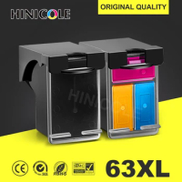 63XL Compatible Ink Cartridge For HP 63 XL Ink Cartridges Deskjet 2130 2131 3630 4650 4652 4654 4655 5220 5230 5252 5255 Printer