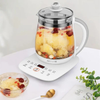 Joyoung 1.5L Household Electric Kettle Automatic Glass Health Preserving Pot Portable Mini Multi Cooker Tea Dessert Cooker