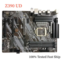 For Gigabyte Z390 UD Motherboard Z390 64GB LGA 1151 DDR4 ATX Mainboard 100% Tested Fast Ship