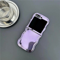 เคส Samsung Galaxy Z Flip, เคส TPU Flip ขอบหยัก, เคสกันกระแทก, เหมาะสำหรับ Z Flip 5, Z Flip4/3, เคสโ