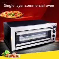 Commercial Oven Electric Oven Single Layer Cake Bread Oven With Timing Electric Oven Commercial Pizza Oven High Power 4200W
